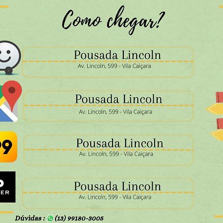 Pousada&Hostel Lincoln Praia Grande ภายนอก รูปภาพ