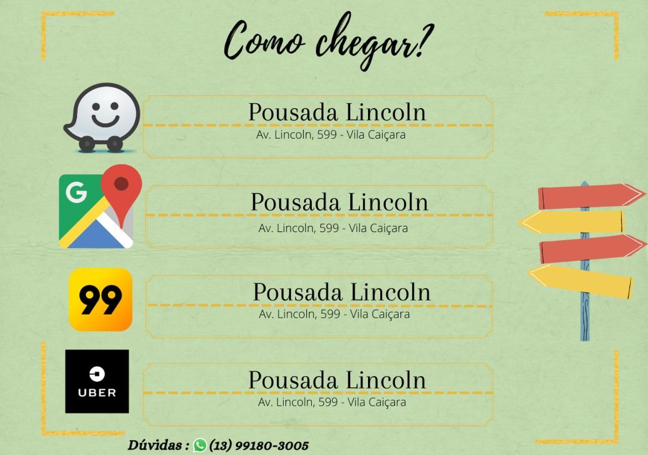 Pousada&Hostel Lincoln Praia Grande ภายนอก รูปภาพ